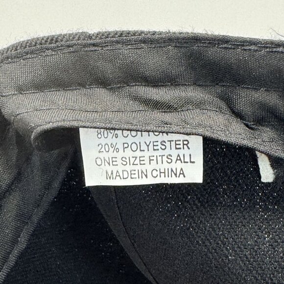 Arizona Themed Black Hat Red Embroidered Adjustable Strap Baseball Cap NEW - Picture 9 of 9